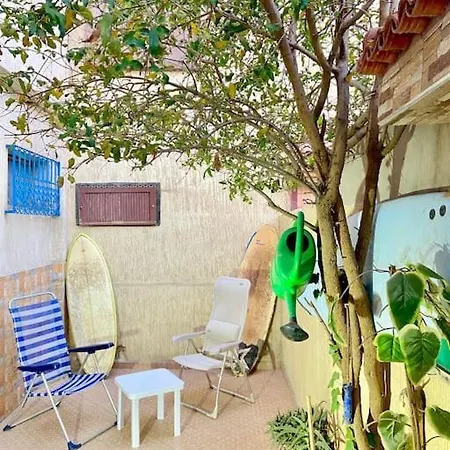 Private House, 2Rooms, Garden, 2Min From The Beach Agadir Exterior photo